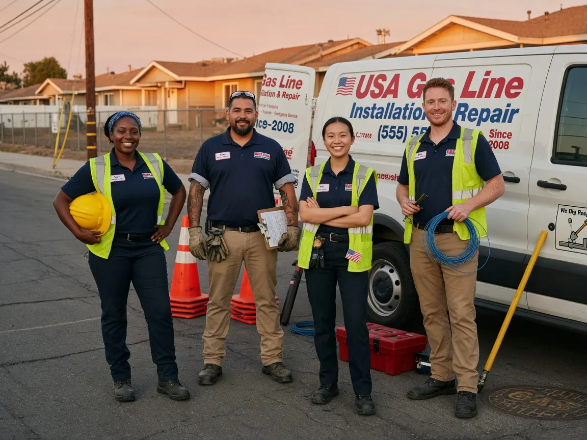 Gas Line Installation company in Shevlin, MN